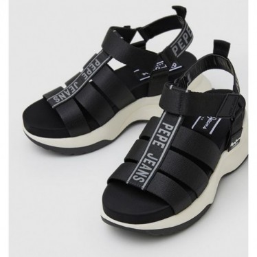 SANDALEN PEPE JEANS TREK VENUSPUNKT PLS90570 BLACK