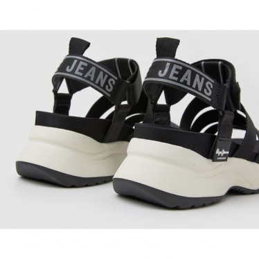 SANDALEN PEPE JEANS TREK VENUSPUNKT PLS90570 BLACK