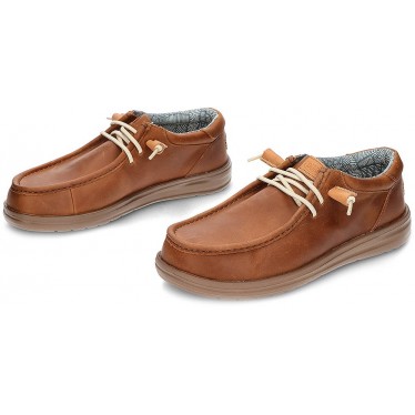 DUDE WALLY GRIP SCHUHE 40175 BROWN