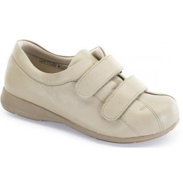 Unisex Velcro CALZAMEDI diabetischen Fuß BEIGE