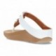 FITFLOP FEINE SPARKLE SANDALEN WHITE