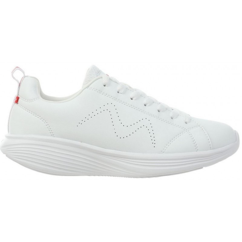 DAMEN MBT REN SCHNITZEN SIE SCHUHE WHITE