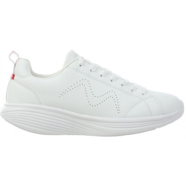 DAMEN MBT REN SCHNITZEN SIE SCHUHE WHITE