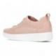 FITFLOP RALLY TONAL KNIT SNEAKERS BLUSH