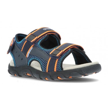 SANDALEN GEOX STRADA J1524A NAVY