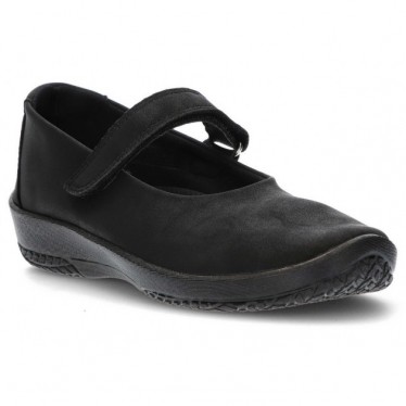 ARCOPEDIC ELASTIC BALLERINAS 4043 BLACK