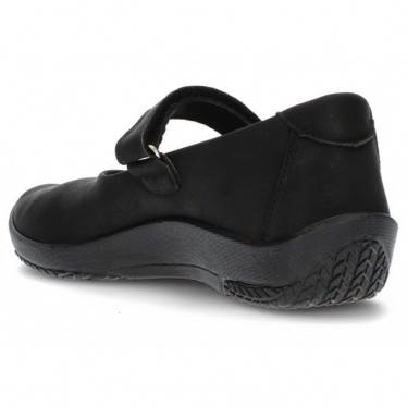 ARCOPEDIC ELASTIC BALLERINAS 4043 BLACK