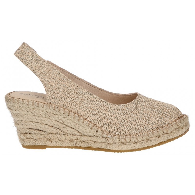 RAMONCINAS ESPADRILLES VIBORA 5 STRINGS BEIGE