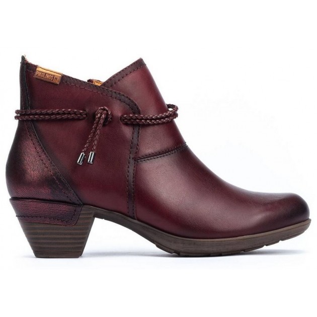 PIKOLINOS ROTTERDAM ANKLE BOOTS 902-8775 GARNET PIKOLINOS ROTTERDAM ANKLE BOOTS 902-8775 GARNET