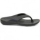 AETREX MAUI SKYCLOUD L3000M ORTHOTIKEN FLIP-FLOPS BLACK