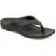 AETREX MAUI SKYCLOUD L3000M ORTHOTIKEN FLIP-FLOPS BLACK