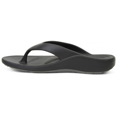 AETREX MAUI SKYCLOUD L3000M ORTHOTIKEN FLIP-FLOPS BLACK