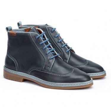 PIKOLINOS SANTANDER W7C-8832 ANKLE BOOTS BLUE