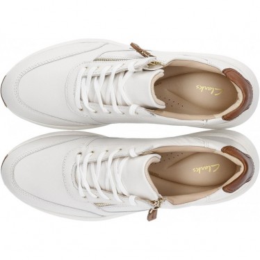 CLARKS UN RIO ZIP-SNEAKERS WHITE