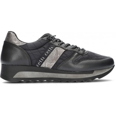 GEPOLSTERTE SNEAKERS CETTI C-847 NEGRO