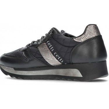 GEPOLSTERTE SNEAKERS CETTI C-847 NEGRO