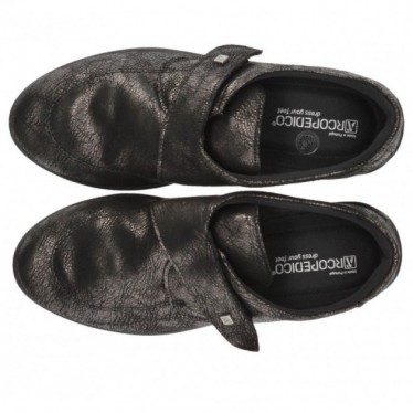 ARCOPEDIC ELASTIC SHOES W. BLACK