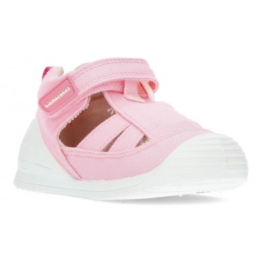 BIOMECANICS CANONA Babygürtelsandalen PINK