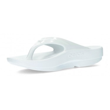 OOFOS OOLFAS CHANCLAS WHITE