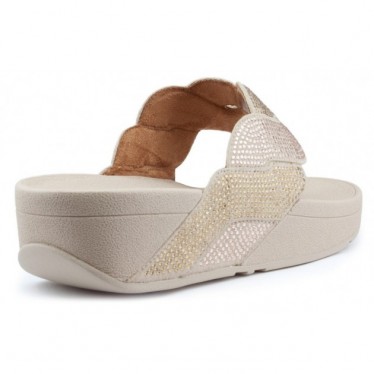 FITFLOP PAISLEY ROPE TOE THONGS Sandalen PLATINO