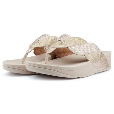 FITFLOP PAISLEY ROPE TOE THONGS Sandalen PLATINO