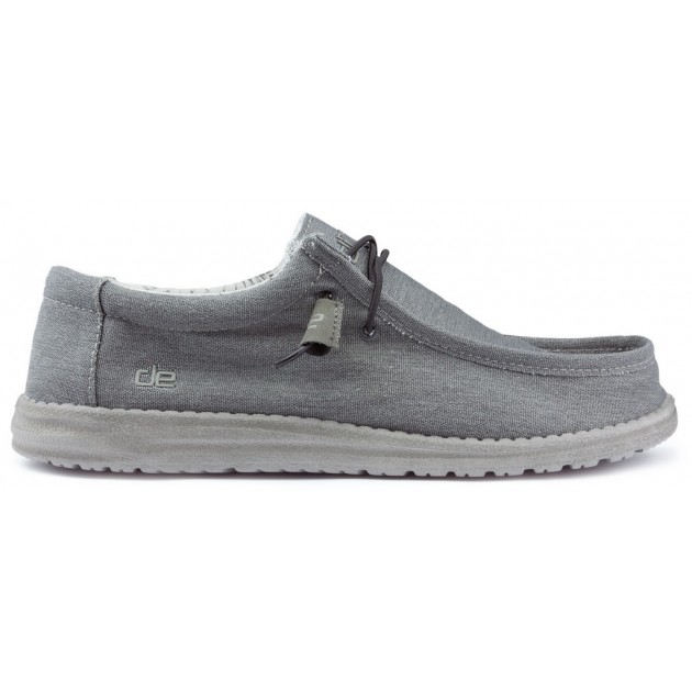 SCHUHE DUDE WALLY STRETCH M 11038 GRAY SCHUHE DUDE WALLY STRETCH M 11038 GRAY
