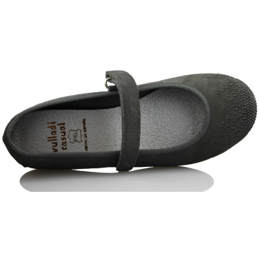 VULLADI SERRAJE KANN BALLERINA COMODA 6408 MÄDCHEN GRIS