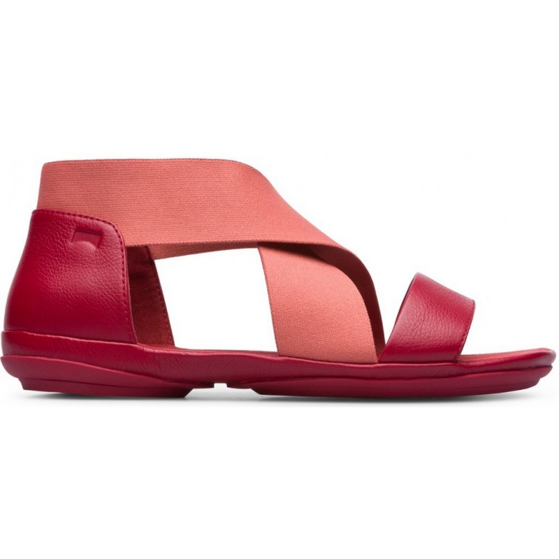 CAMPER RECHTS SANDAL NINA K200759 ROJO