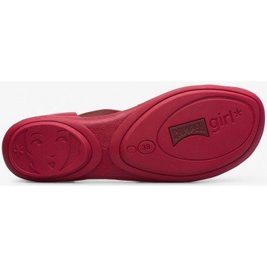 CAMPER RECHTS SANDAL NINA K200759 ROJO