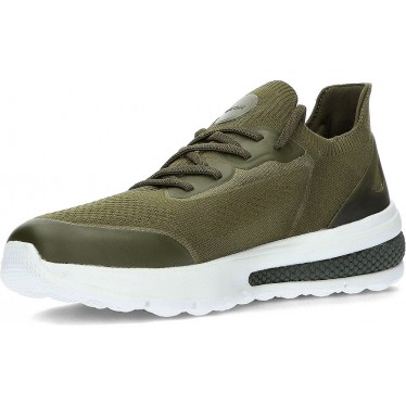 SNEAKERS GEOX SPHERICA U35BAA OLIVE