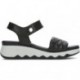 SANDALEN PAULA URBAN 5-364 SONNENUNTERGANG NEGRO