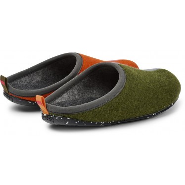 SLIPPER CAMPER ZWILLINGE K100824 VERDE