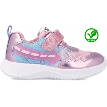 SNEAKER MIT LEICHTEM GARVALIN 231805 VEGAN ROSA