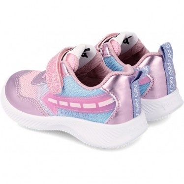 SNEAKER MIT LEICHTEM GARVALIN 231805 VEGAN ROSA