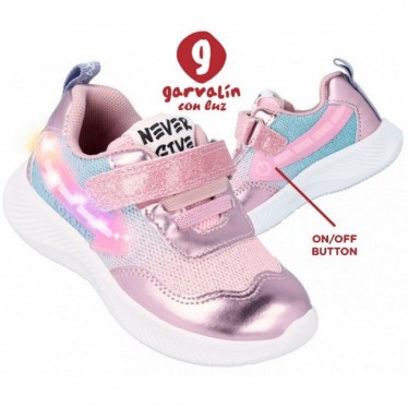 SNEAKER MIT LEICHTEM GARVALIN 231805 VEGAN ROSA