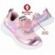 SNEAKER MIT LEICHTEM GARVALIN 231805 VEGAN ROSA