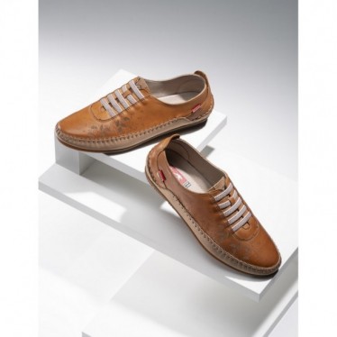 SCHUHE FLUCHOS F1181 HAVANA ESLA DORE_TOPO