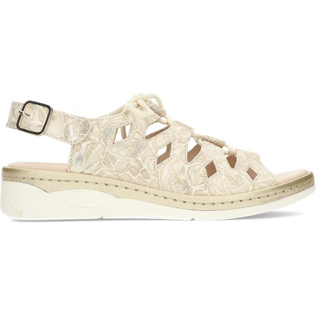 ORTHOPÄDISCHE SANDALEN DER KOMFORTKLASSE 13816 BILBOA BEIGE