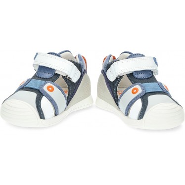 BIOMECANICS BABY MESH SANDALEN 222132 AZUL_BLANCO