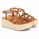 SANDALEN PIKOLINOS CARESI W5X-1821 BRANDY