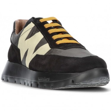 SNEAKER WONDERS TREND NYLON A-2422 NEGRO