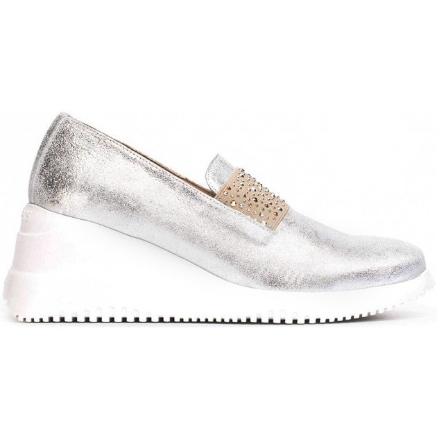 WUNDERKNOCHEN G-6605 LOAFERS PLATA WUNDERKNOCHEN G-6605 LOAFERS PLATA