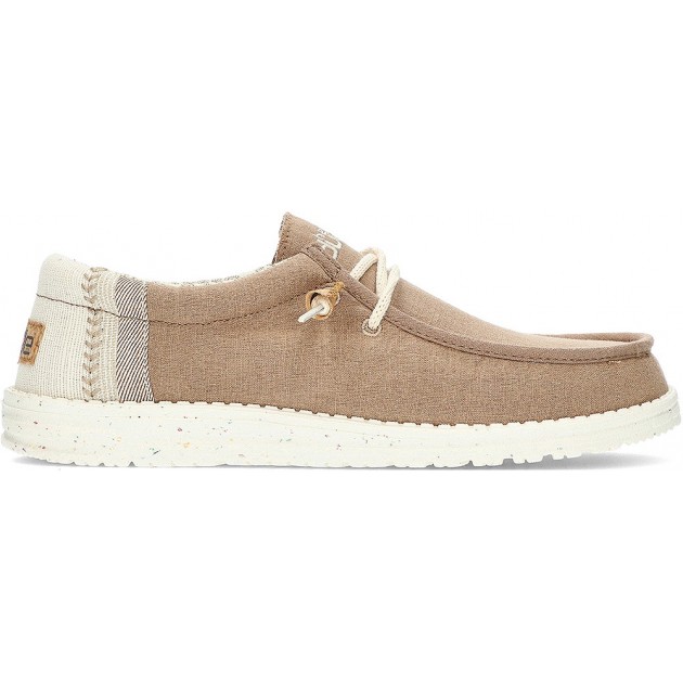 DUDE WALLY LEINENSCHUHE NATURAL DUDE WALLY LEINENSCHUHE NATURAL