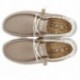 DUDE WALLY LEINENSCHUHE NATURAL