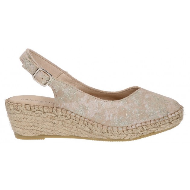 GEBRATENER RIPPED ESPADRILLES STURM ORO