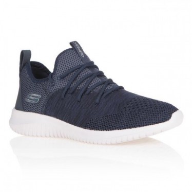 SKECHERS ULTRA FLEX WINDSONG SNEAKERS NAVY