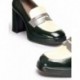 WONDERS H-5925 MOKASIN MIT ABSATZ CREAM
