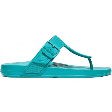 FITFLOP GB3 IQUSHION SANDALEN MIT VERSTELLBARER SCHNALLE TAHITI_BLUE