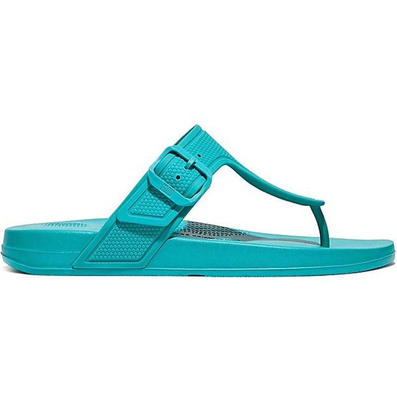 FITFLOP GB3 IQUSHION SANDALEN MIT VERSTELLBARER SCHNALLE TAHITI_BLUE