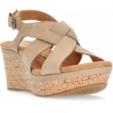 CLARKS ELLERIRAE SANDALEN NOUGAT